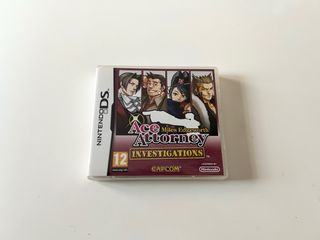 Ace Attorney Investigations Nintendo DS