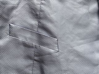 Chaleco ceremonia plata traje novio, Azul Celeste