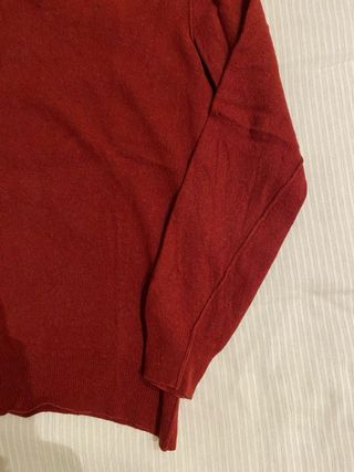 Jersey Dolce&Gabbana cuello pico rojo Talla S