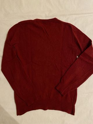 Jersey Dolce&Gabbana cuello pico rojo Talla S