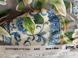 Tela estampada para cortinas, cojines...