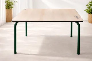 Lote 7 mesas San Miguel y 25 sillas