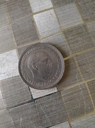 Moneda 50 Pesetas 1957