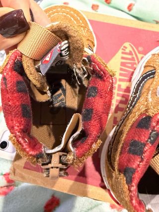 Vans SK8-Hi Zip Suede Brown