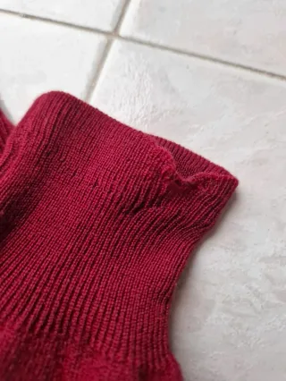 Valentino Archive Maglione Rosso GFT Era