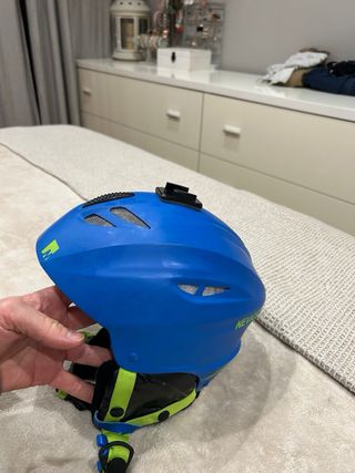 Casco Esquí Junior Nevica Azul