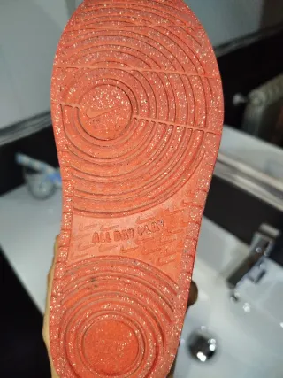 Zapatillas Nike Niño Rojo y Negro