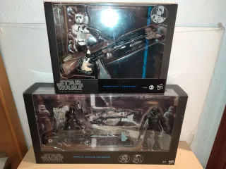 StarWars Black Series Speeder Bike/Shadow Squadron