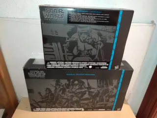 StarWars Black Series Speeder Bike/Shadow Squadron