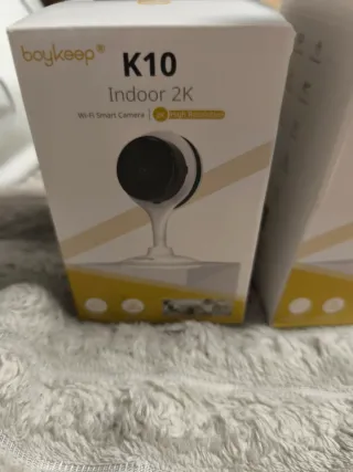 3 Câmaras BoyKeep K10 Indoor 2K Wi-Fi