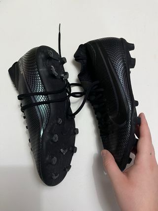 Zapatillas Nike Mercurial Césped Negras