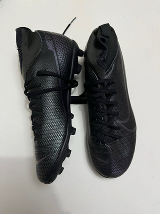 Zapatillas Nike Mercurial Césped Negras