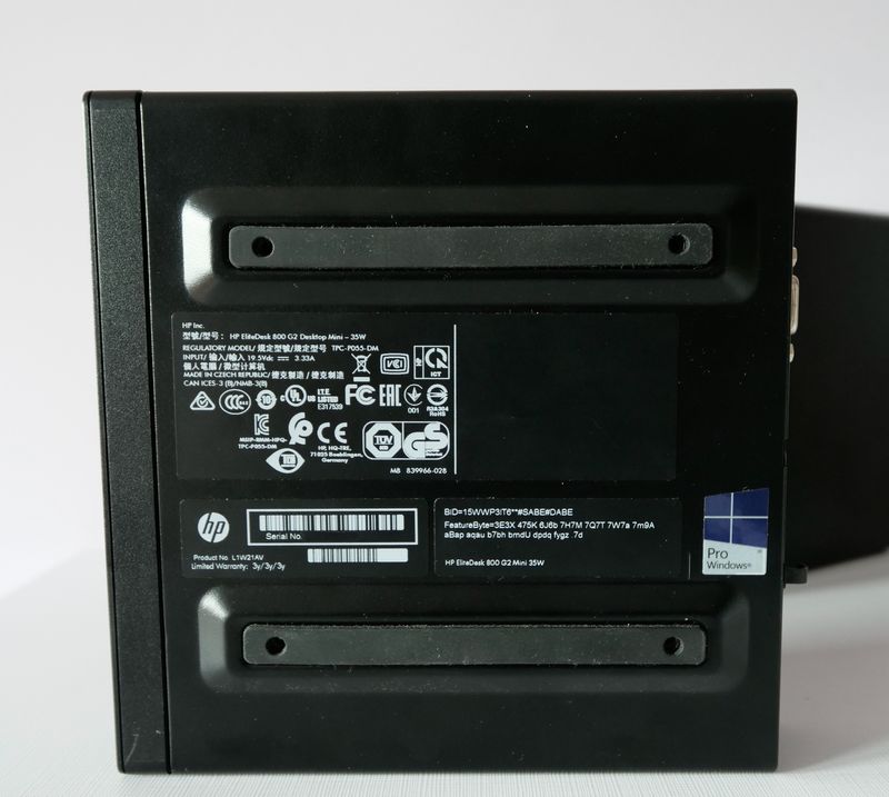 HP EliteDesk G2 i7 6700T mini pc tiny afbeelding 9
