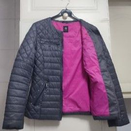 Chaqueta acolchada gris GJ Lab Project  Talla M