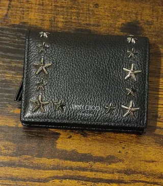 Portafoglio Jimmy Choo Hanne Nero