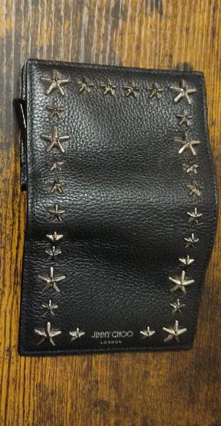 Portafoglio Jimmy Choo Hanne Nero