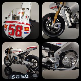 Minichamps 1/12 Honda RC212V Marco Simoncelli 2011 de segunda mano