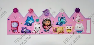 Corona cumpleaños Gaby y la casita