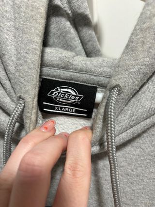 Sudadera Dickies Gris Logo