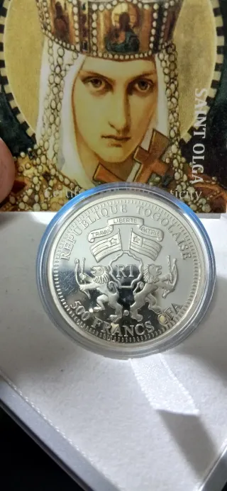 500 Francos Togo Santa Olga 2011