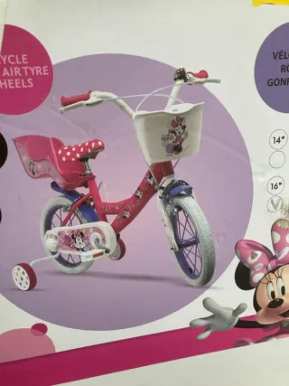 Bicicleta Infantil Minnie Mouse Disney 16"