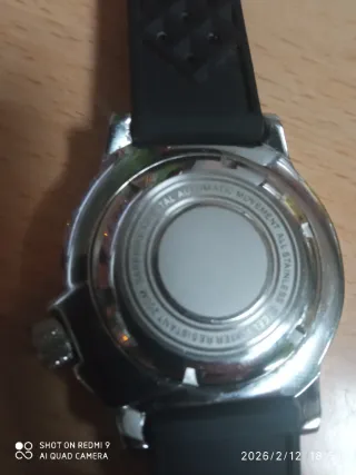 Reloj Tandorio Automático Rojo y Plateado