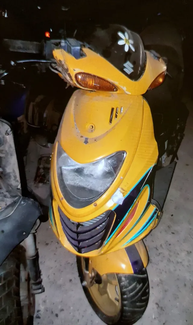 Lote 17 motos para desguace con BAJA DEFINITIVA