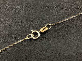 collar oro 18k 22cm
