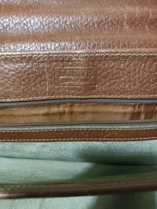 Maletín Loewe Piel Marrón