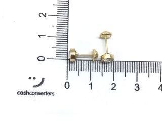 pendientes oro 18k con piedra