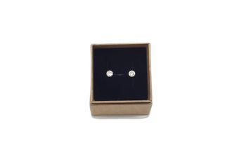 pendientes oro 18k con piedra