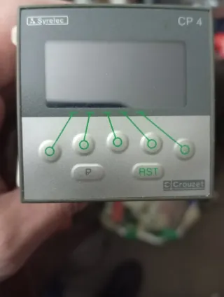 Contador Crouzet Syrelec CP4