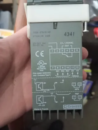 Contador Crouzet Syrelec CP4