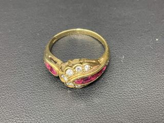 anillo oro 18k con piedra