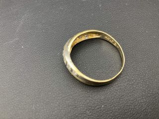 anillo oro 18k con piedra