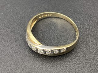 anillo oro 18k con piedra