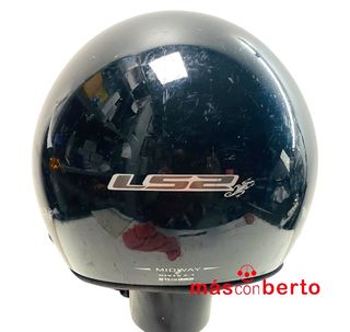 Casto semi integral LS2 Negro T-S