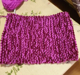 Buff cuello lana artesanal abrigo