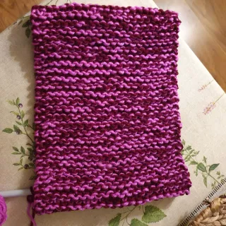 Buff cuello lana artesanal abrigo