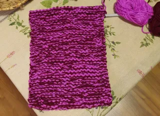 Buff cuello lana artesanal abrigo