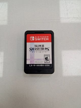 Videojuego Nintendo Switch super smash bros ultimate
