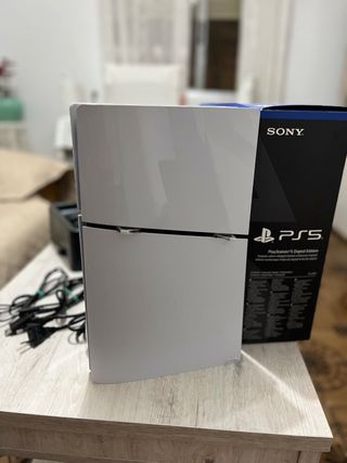 PS5 Slim Digital 1TB + JBL Quantum 400 | Impecable