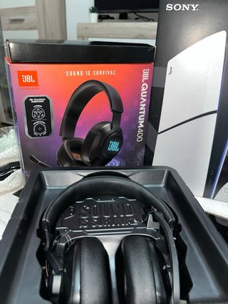 PS5 Slim Digital 1TB + JBL Quantum 400 | Impecable