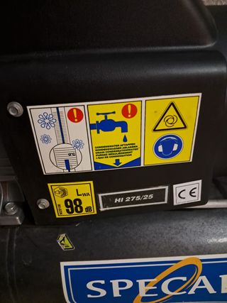 Compresor Aire SpecAir 24L 12 Bar