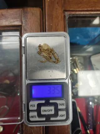 Colgante Medalla Oro