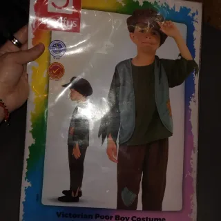 Disfraz niño Victoriano Pobre