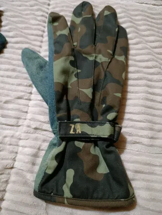 Guantes Zara Camuflaje Hombre