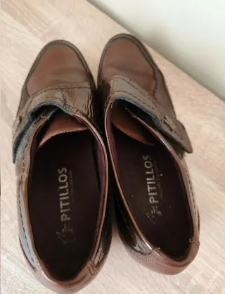 Zapatos Pitillos Marrones Talla 39