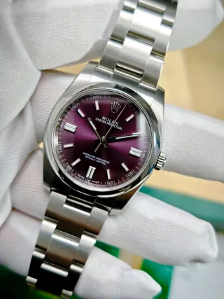 Rolex Oyster Perpetual 36 116000 Red Grape