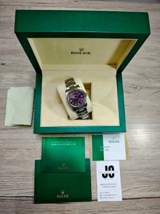 Rolex Oyster Perpetual 36 116000 Red Grape